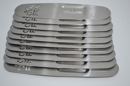 OXNFEIA® Feuerzangen 10 Stück - Feuerzangenbowle Set ideal für Glühwein in der Winterzeit - Feuerzange Zuckerzange - Zange für Feuerzangenbowle rostfrei, stabil & hochwertig aus Edelstahl OXNFEIA® Feuerzangen 10 Stück - Feuerzangenbowle Set ideal für Glühwein in der Winterzeit - Feuerzange Zuckerzange - Zange für Feuerzangenbowle rostfrei, stabil & hochwertig aus Edelstahl