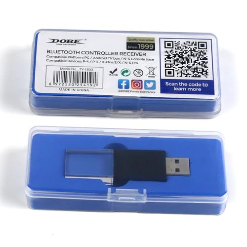 Image of New World Wireless Bluetooth Controller Converter Receiver Adapter for PS4 /PS5 /Switch /Xbox ONE Slim Bluetooth Controller Converter for Switch, PC, Android Box