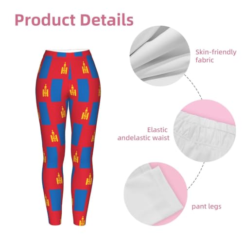 Leggings de compresión de mujer para gimnasio estilo Mongolia 6