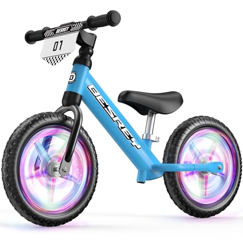 besrey Toddler Balance Bike 2 Year Old: All-Metal Frame & 12