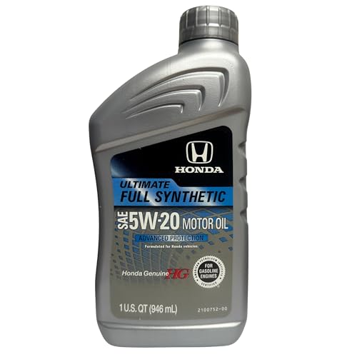 Honda 08798-9138 Ultimate Full Synthetic SAE 5W-20 Motor Oil (1 Quart) (5)