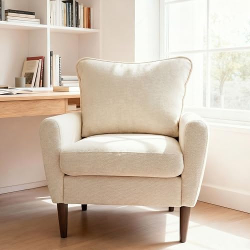 OLIXIS Comfy Accent Chair for Living Room Bedroom and Waiting Room, Upholstered...