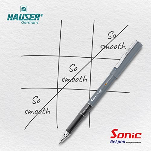 Bolígrafo Gel Hauser Sonic, tinta negra, set 10 x 2 miniatura 7