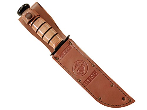 Ka-Bar Leather Sheath, 7-Inch, Brown