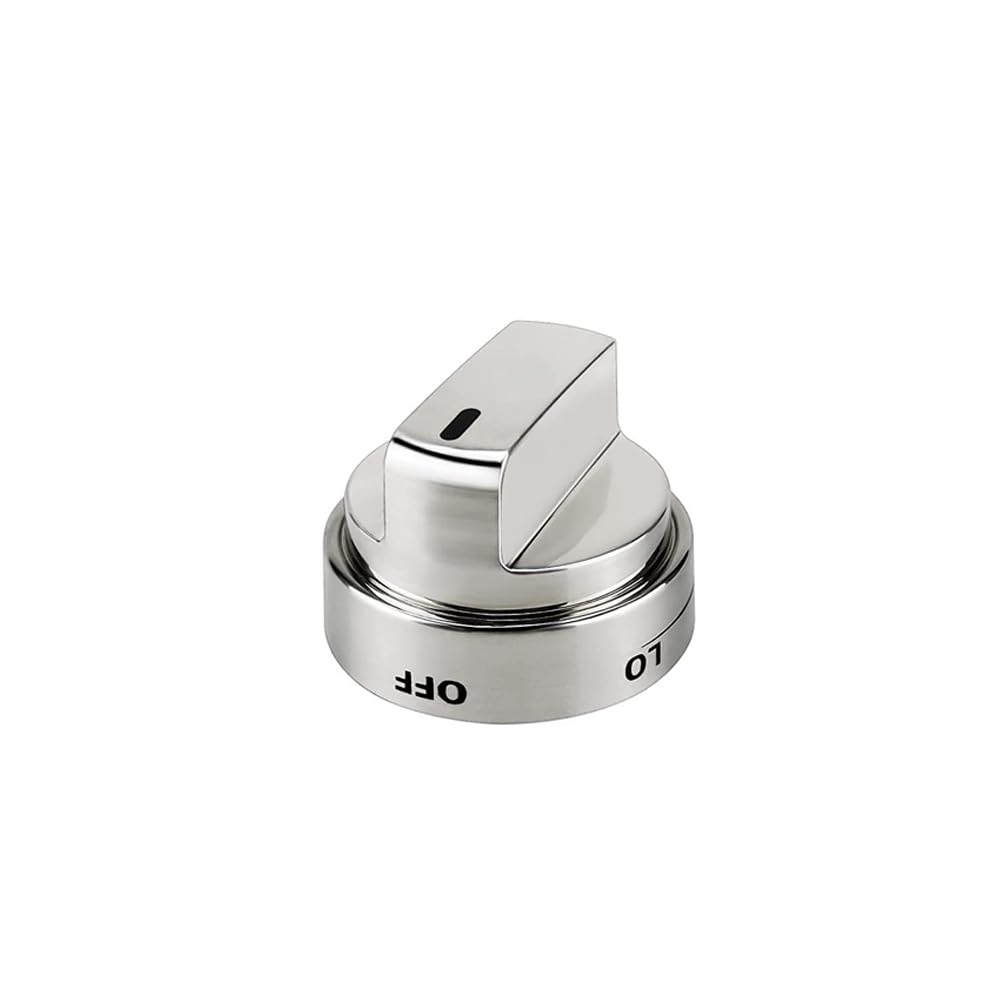 Arfuka Silver Cooker Knobs Control Knob Switch Button Cooker Knob Replacement For Kitchen Cooktop Gas Stove And Various Ovens