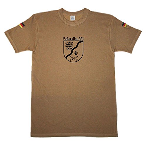 Blason Werratal Caserne PzGrenBtl 391 écusson beige Copytec haut de gamme
