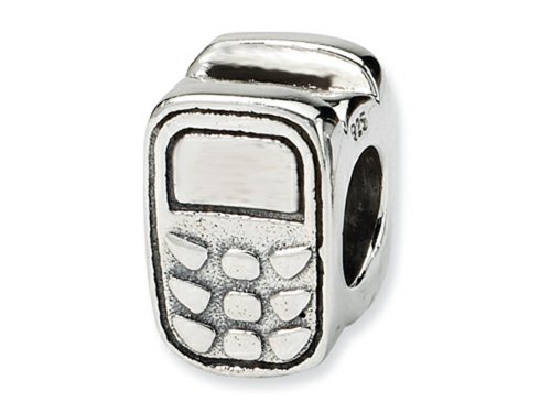 Reflections Sterling Silver Cell Phone Bead/Charm
