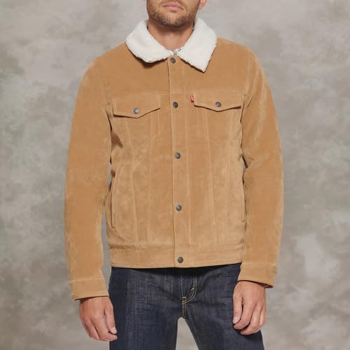 Image of Levi's Men's Faux Leather Classic Trucker Jacket