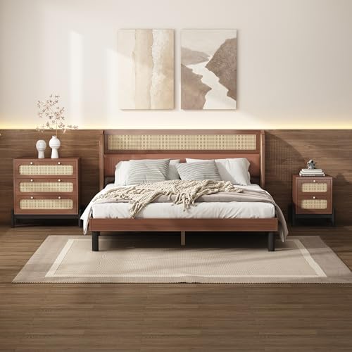 Montaggio semplice: grazie alle istruzioni chiare e agli accessori di montaggio in dotazione, l'installazione di questo set è semplicissima. I clienti possono godere di un nuovo insieme di camere da letto in modo rapido e semplice.