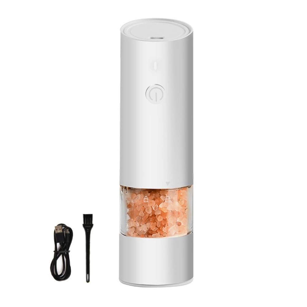 CTRLZS Electric Salt and Pepper Grinder Household Grinder Suitable for Kitchens and Restaurants,B