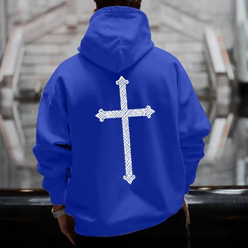 Christian Hoodies for Men Y2K Inspirational Religious Faith Cross Sweatshirts Mens Vintage Graphic Hoodie Pullover2