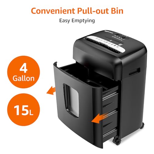 Amazon Basics C217-C US Micro Cut Paper Shredder, Cd thumb #5
