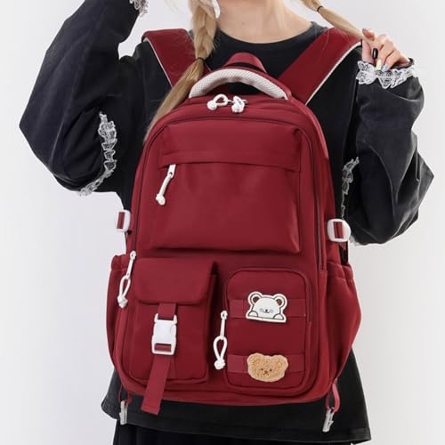 Sac à dos d'école étanche avec rangement intérieur confortable - 6