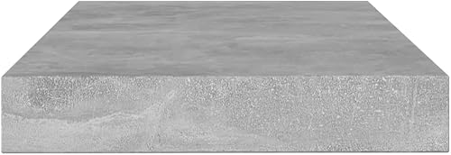 Miniatura 187 de Juego de 4 tableros de estantería, paneles de repuesto, unidades de almacenamiento, estantes de exhibición organizadores, gris hormigón, 31.5 x 11.8