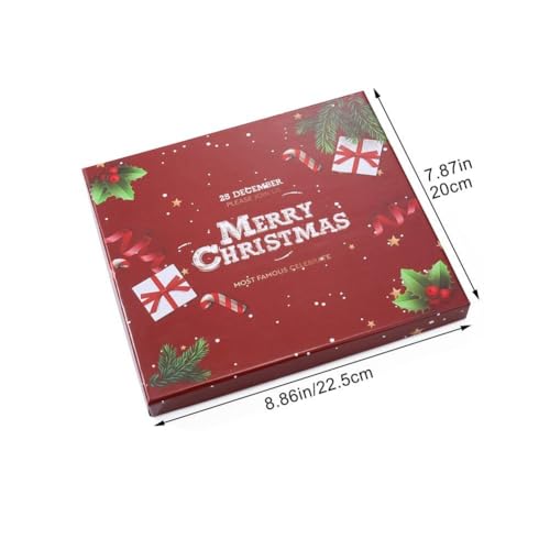 Calendario de Adviento de Navidad con abalorios intercambiables DIY 8