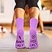 mermermu Pregnancy Gifts for Pregnant Mom - Sorry I Just Can't Today I'm Growing A Tiny Human, Pregnancy Announcement Socks, Expecting Mom Wife IVF Gifts (Purple) -B08