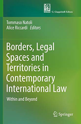 Buy Borders, Legal Spaces and Territories in Contemporary International Law — BookShops.in