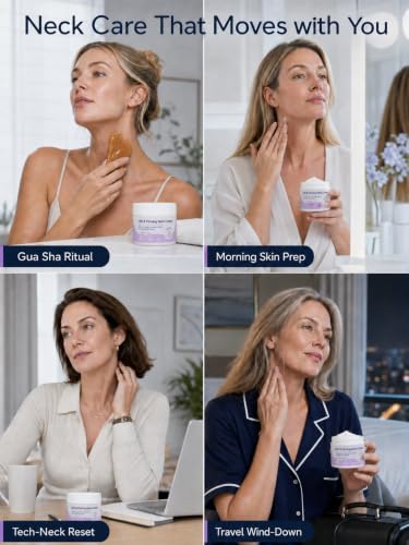 Retinol Neck Creams for Tightening and Firming with Gua Sha Tools - image 4