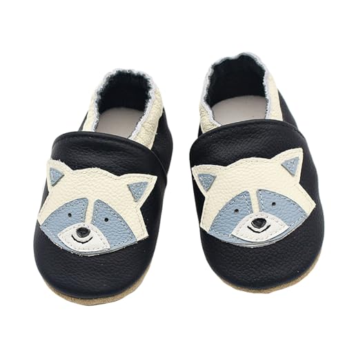 Générique Chaussons Cuir Souple Bébé Chausson Bebe Fille Chausson Cuir Bébé Garcon Chaussures Bébé Premiers Pas Antidérapants 0-6 Mois 6-12 Mois 12-18...