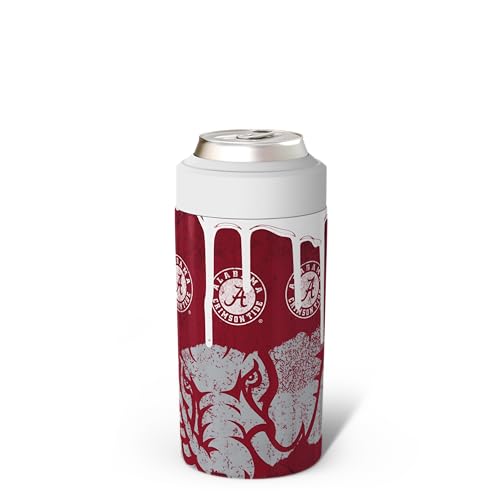 Image of Frost Buddy Universal Can Cooler (Alabama Crimson Tide | Drip) | 20x colder, cold up to 24 hrs | Sleek, lightweight design | Premium build quality | Coffee-mug ready with add-on lid