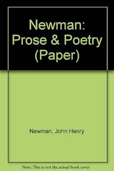 Paperback Newman: Prose & Poetry (Paper) Book
