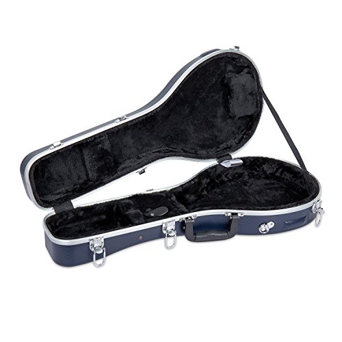 Image of Crossrock, ABS Molded Style Mandolin Hard Shell Case, Blue (CRA861MABL)