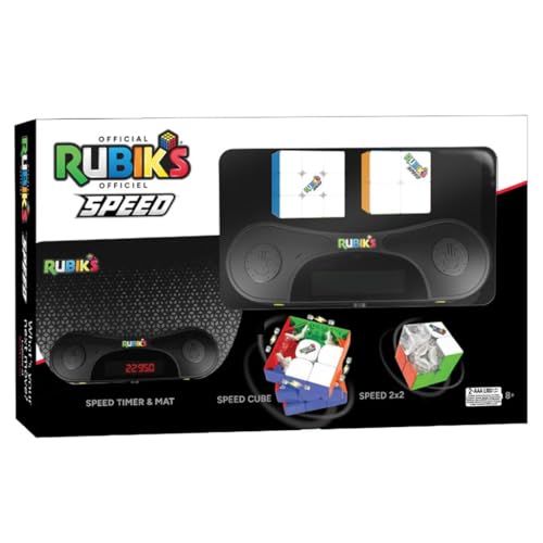 Set de Competición Rubik's Speed: Cronómetro y Alfombra para Speedcubing miniatura 1