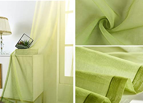 Cortinas translúcidas de aspecto corto que mejoran la luz en habitaciones infantiles 4