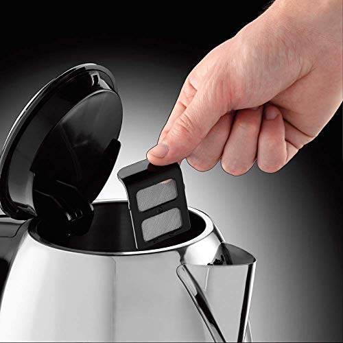 Russell Hobbs Hervidor de Agua Eléctrico Victory - 1 litro, Hervidor Pequeño, 2200 W, Filtro Extraíble, Zona de… - Imagen 7