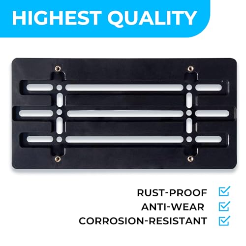 image for TN TrunkNets Inc Front Bumper License Plate Bracket for Nissan 2000-20