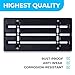 Front Bumper License Plate Bracket for Audi 2000-2026, Plate Holder Set w 6 Unique Screw Bolts & Wrench Kit, License Tag Mounting Kit, Quality Plate Holders, Premium Car & Truck Accessories