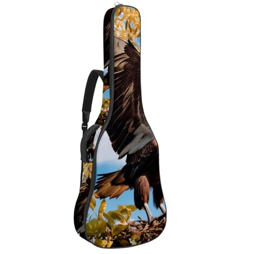 Sac pour guitare contre la pluie : housse imperméable multicolore pour guitare 40/41/42"
