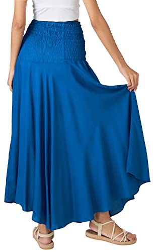 Image of Joob Joob Long Boho Skirts for Women - Bohemian Hippie Maxi Summer Skirt