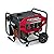 Powermate PM4500 4,500-Watt Gas-Powered Portable Open Frame Generator - COsense Technology - Quiet Operation - Ideal for Home, Camping, RV and Outdoor Activites - Engine Powered by Generac - Red/Black