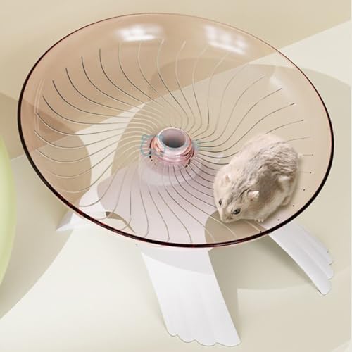 Roda Para Hamster Anão,Roda De Exercício Silenciosa - Acessório Para Gaiola Disco Voador Giratório P