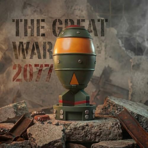 Estatua Mini Bomba Nuclear Decorativa Resina 6.6 x 3.3 in miniatura 2