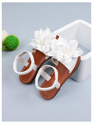 GORGLITTER Girl's Flower Sandals Strappy Cute Open Toe Dress Sandals3