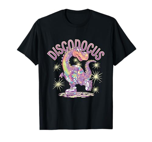 Disco Dino Diplodocus Disco Dance Lover, soirée disco des années 1970 T-Shirt