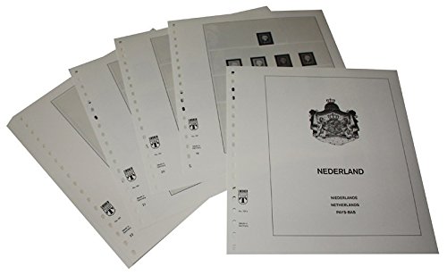 Feuilles pré-imprimées Pays Bas LINDNER résolvant le classement 1972-1979
