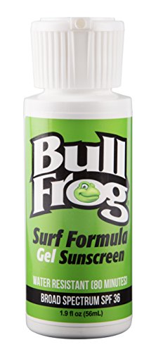 Bull Frog Surf Formula Gel Sunscreen SPF 36 - Perfect for anyone who spends long hours in the water - Water Armor Sport
