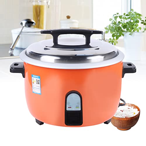 ANSNOW Olla Arrocera de 13 Litros con Función de Mantener Caliente, Calentador de Arroz, Olla Antiadherente, Olla Interior Blanca de Aluminio, Cantina, Hotel, Cocina Comercial para el Hogar, para So