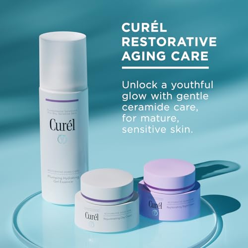 Curél Restorative Aging Care Replenishing Night Cream for Dry, Sensitive Skin, 40ml - Image 5
