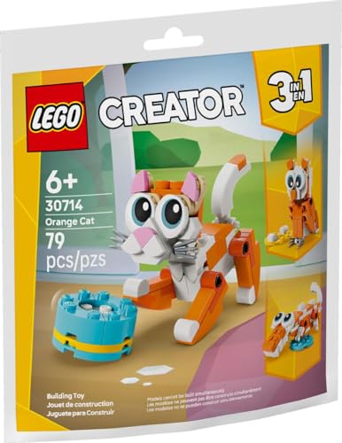 Image of LEGO 30714 Recruitment Bags Orange Cat (79 Pieces)