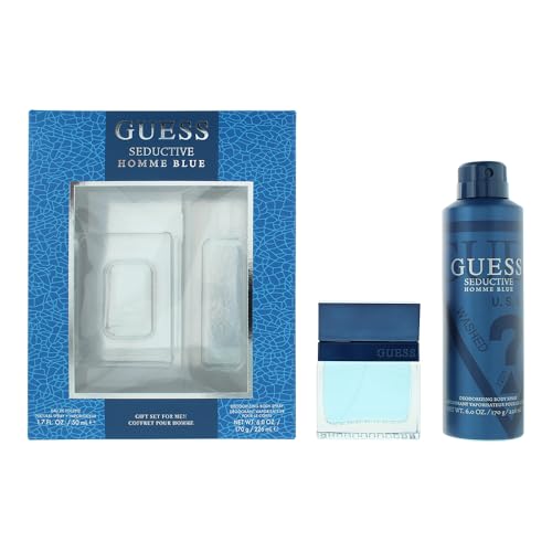 Guess Seductive Homme Blue 2 Piece Gift Set: Eau de Toilette 50ml - Body Spray 2