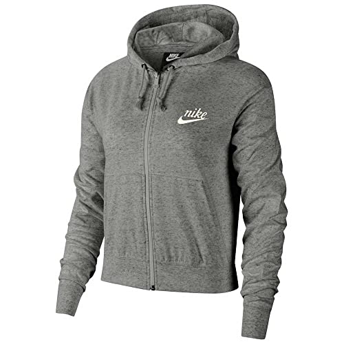 Nike Damen Kapuzenpullover Damen Sportswear Gym Vintage Hoodie FZ, Dk Grey...