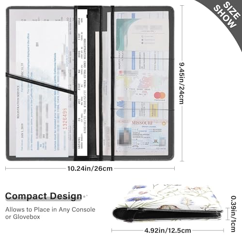 Organizador de Guanteras Slim de Cuero miniatura 3