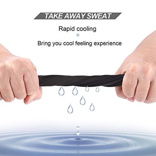 Wtactful AX-C-07-2PCS 2 Pack Lightweight Neck Gaiter Neck Warmer Face Mask Windproof Anti-Uv Protection Cover thumb #4