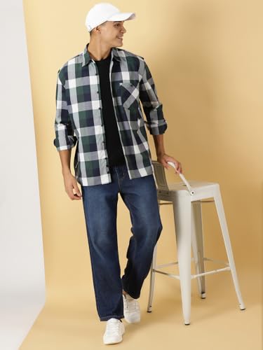 Image of Thomas Scott Men's Classic Tartan Checkered Shacket
