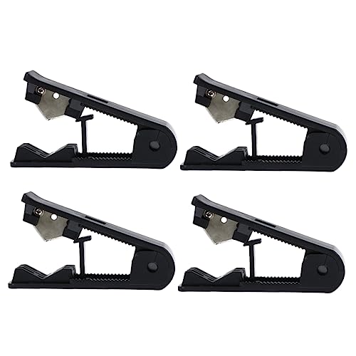 Angoily 4 Piezas Cortador De Tubos Limpiadores Biselado Automático Fabricante Manguera Cortatubos De Trinquete Expansor De Tubería Equipo Herramienta Adentro Abrazadera Cable Black Páginas