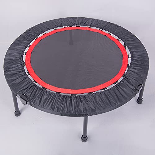 Fitness-Trampolin, Mini Fitness Trampolin Ø 101cm , Klappbar Trampolin mit Sicherheitspads, Leises Trampolin klein für… – Bild 3